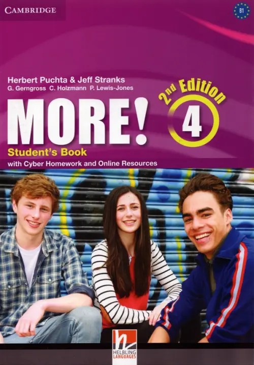 More! Level 4 Student's Book with Cyber Homework and Online Resources: Level 4