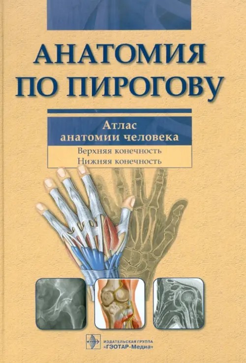 Анатомия по Пирогову: Атлас анатомии человека. В 3-х томах. Том 1: Верхняя конечность. Нижняя конечность (+ CD-ROM)