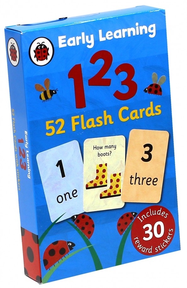 Early Learning 123 flash cards