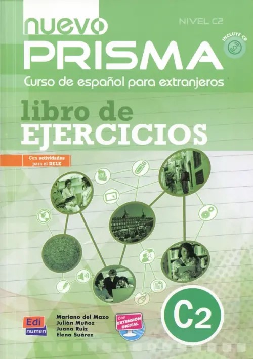 Nuevo Prisma C2: Libro de ejercicios (+ Audio CD)