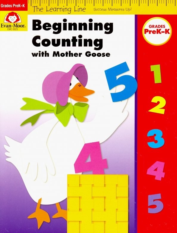 Beginning Counting with Mother Goose, Grades PreK-K