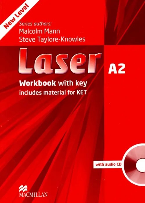 Laser A2: Workbook with Key (+ Audio CD)